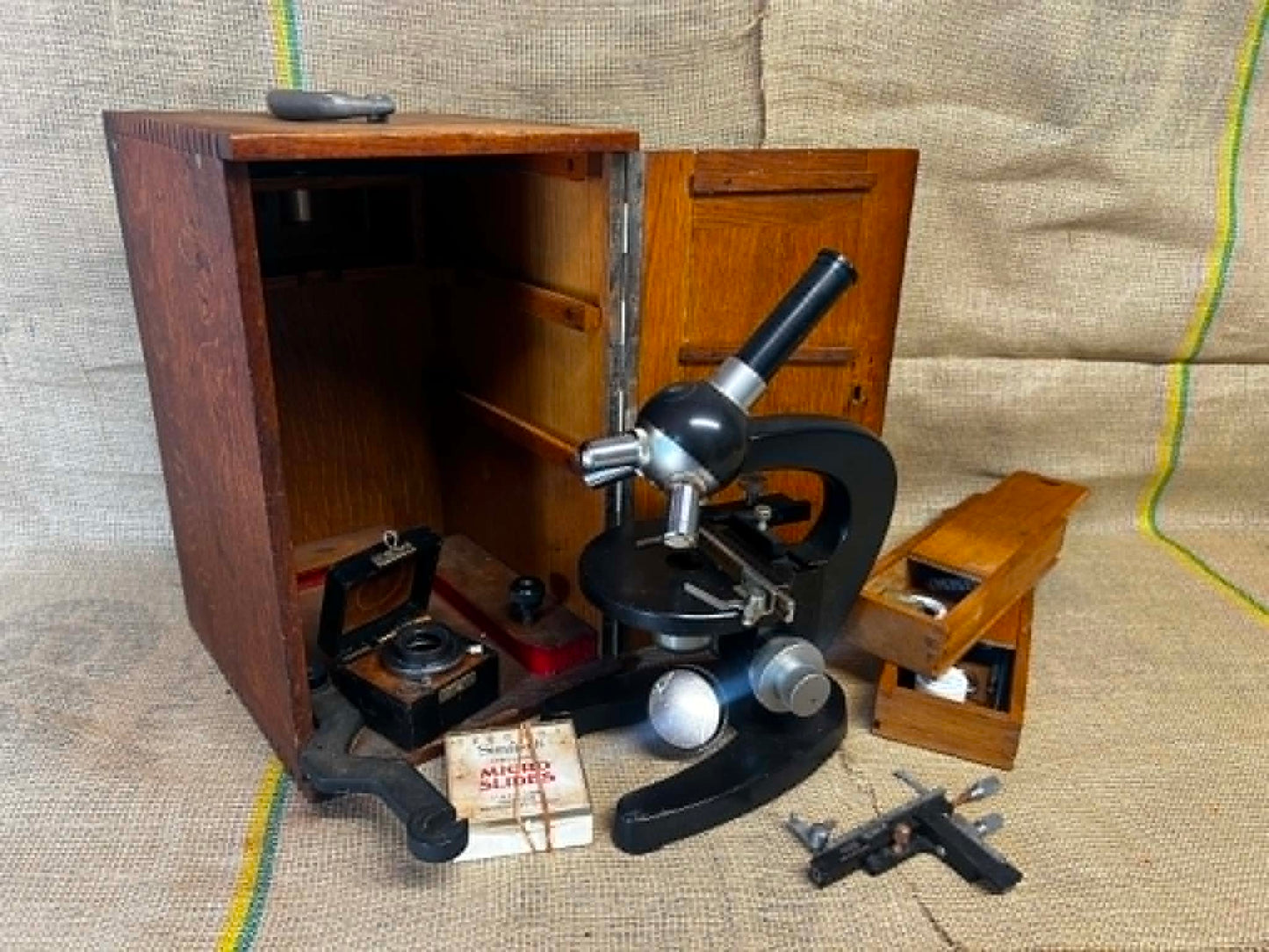 Vintage Hensoldt Wetzlar Microscope - Early 20th Century