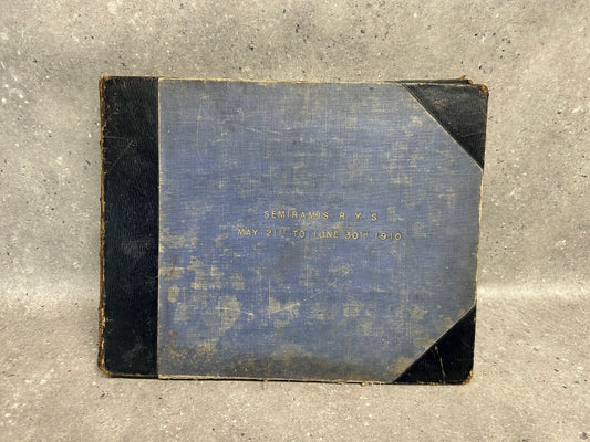 Early 20th Century (1910) Photograph Album - Cruise aboard the S.Y. "Semiramis" R.Y.S.