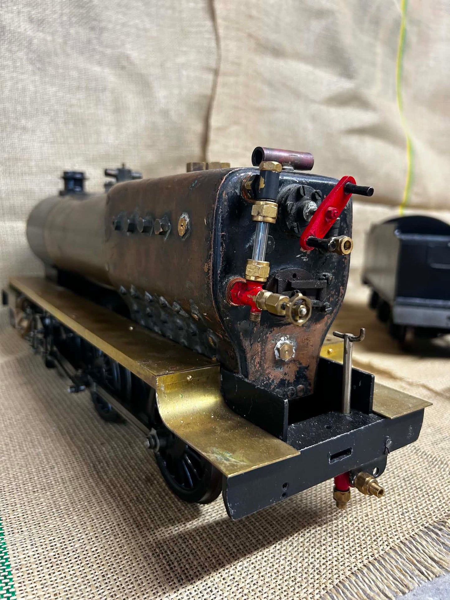 Part-Built 2 1/2 Inch Gauge LBSC "Dyak" Railway Locomotive