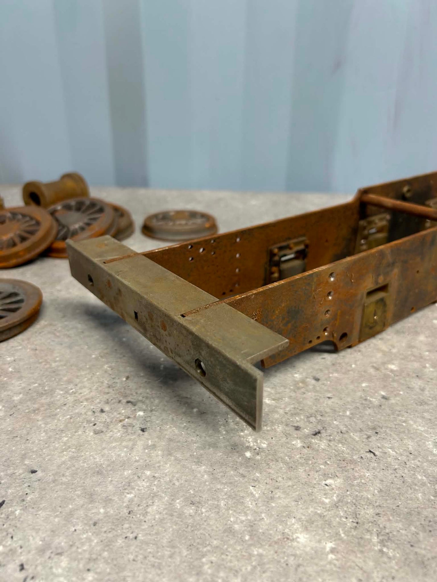 Part-built 'Rob Roy' Martin Evans 3 1/2 Inch Gauge Locomotive