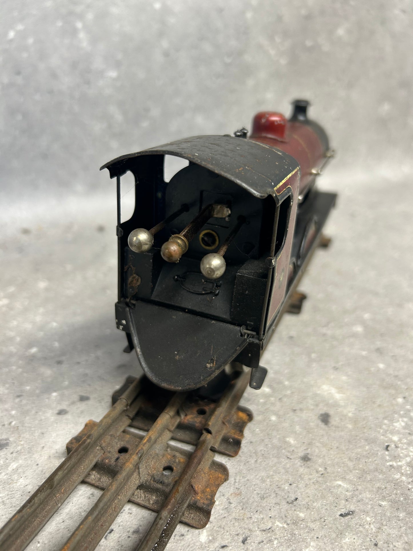 Bing for Bassett Lowke O Gauge Clockwork 4-4-0 No. 1927 “Duke of York” Locomotive Maroon