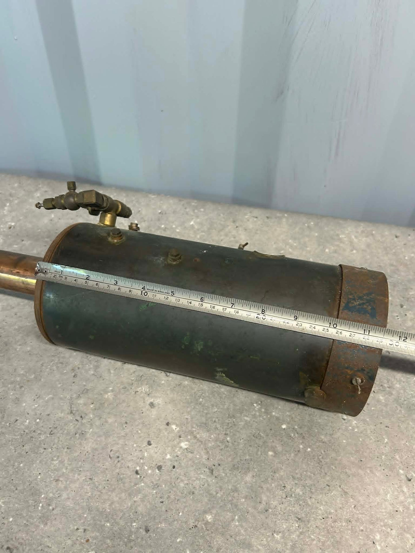 Scratch-Built Vertical Tubed Model Boiler w/ Fittings