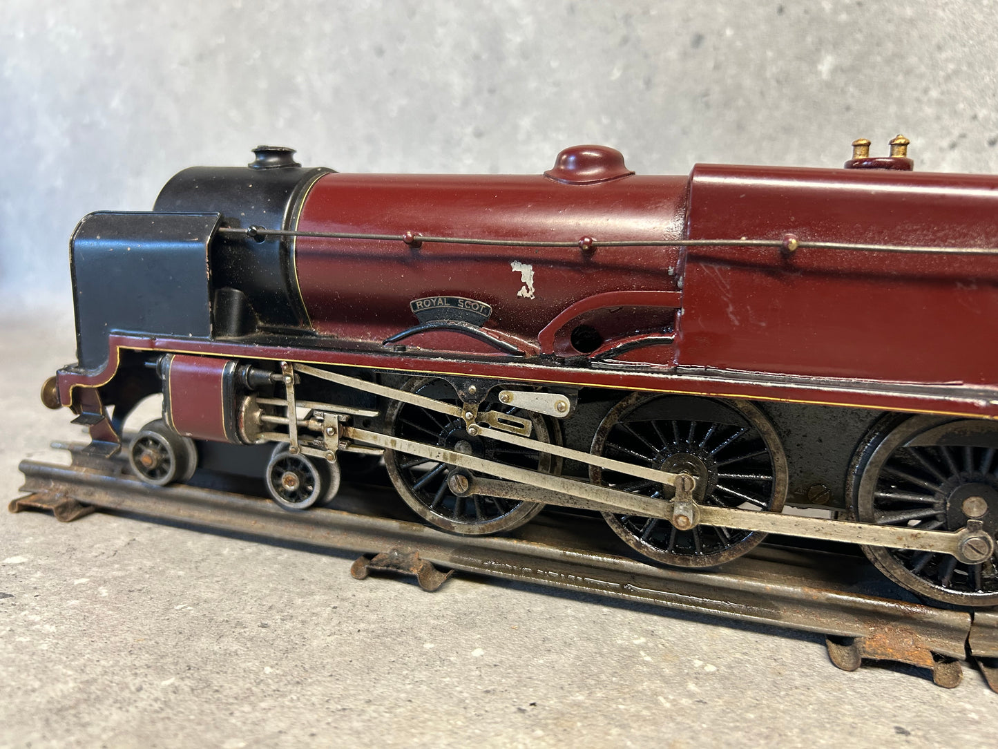 Bassett-Lowke O Gauge “Royal Scot” Electric LMS 6100 Maroon 4-6-0 Locomotive
