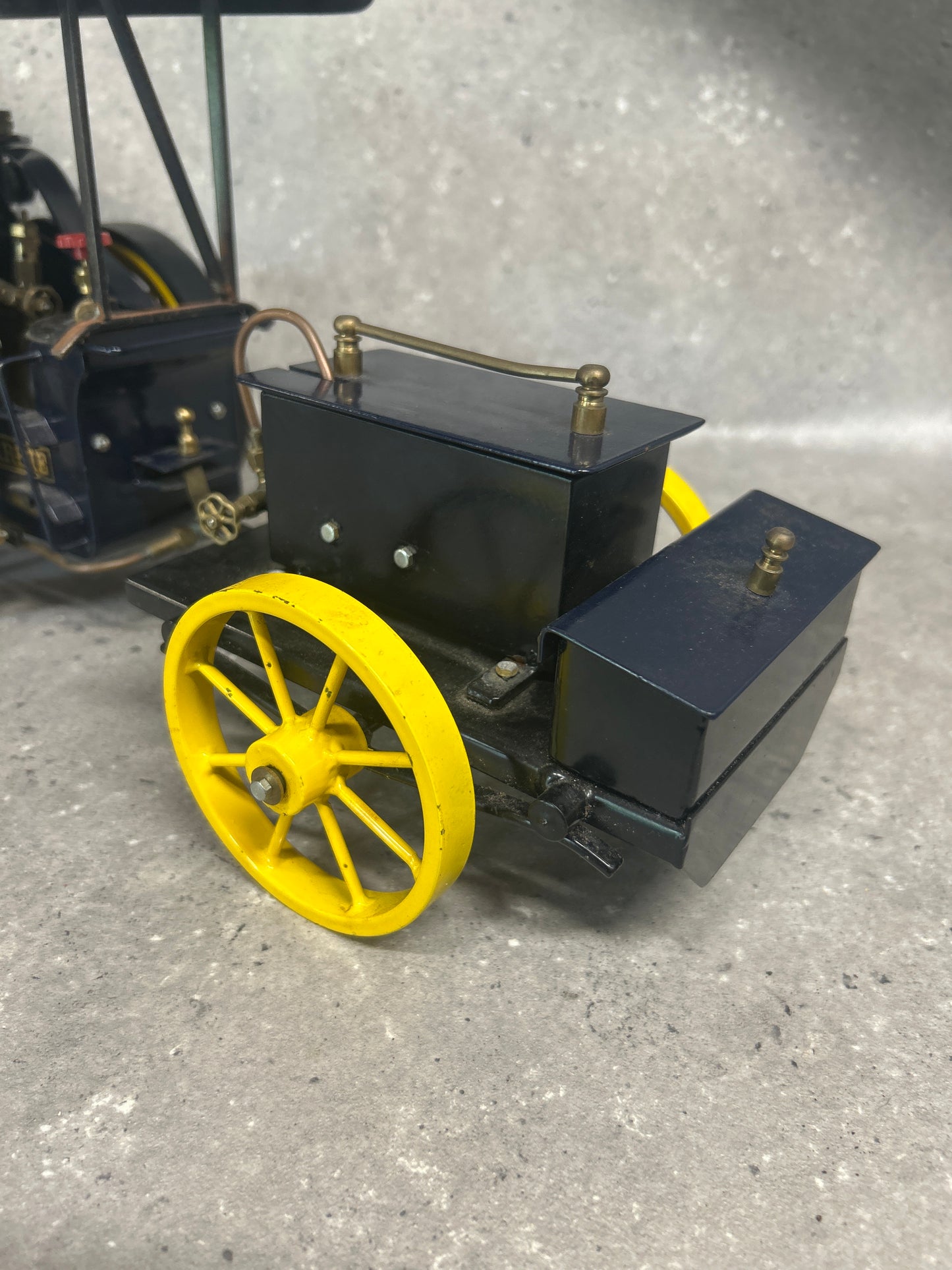 Markie (Fareham) 1:10 “Sapper” Road Locomotive Model with Water Cart