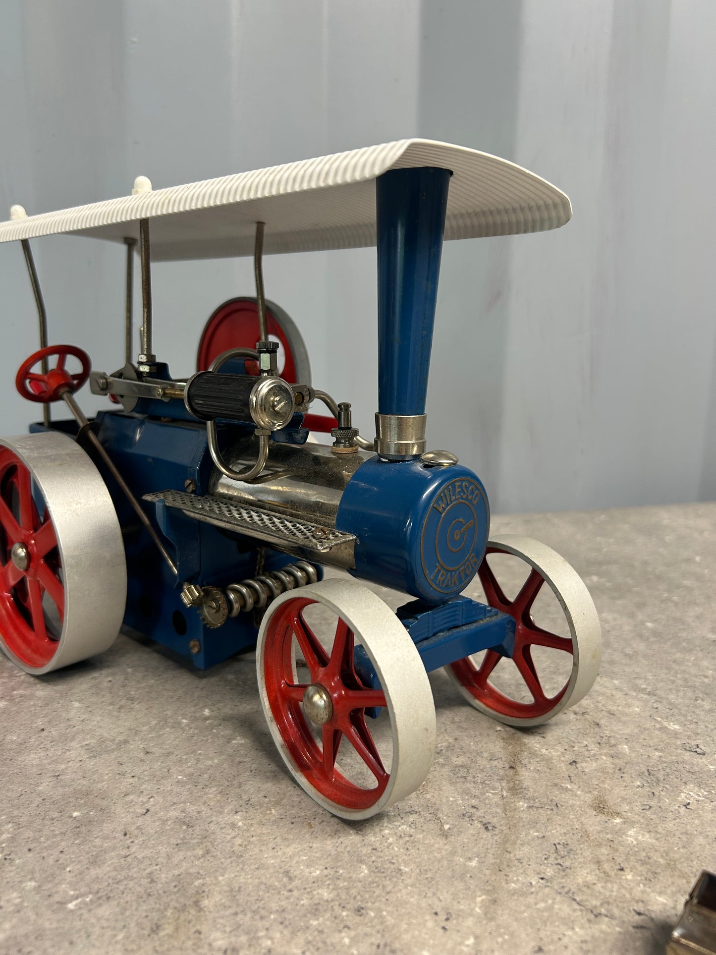 Wilesco D405 Blue Traction Engine