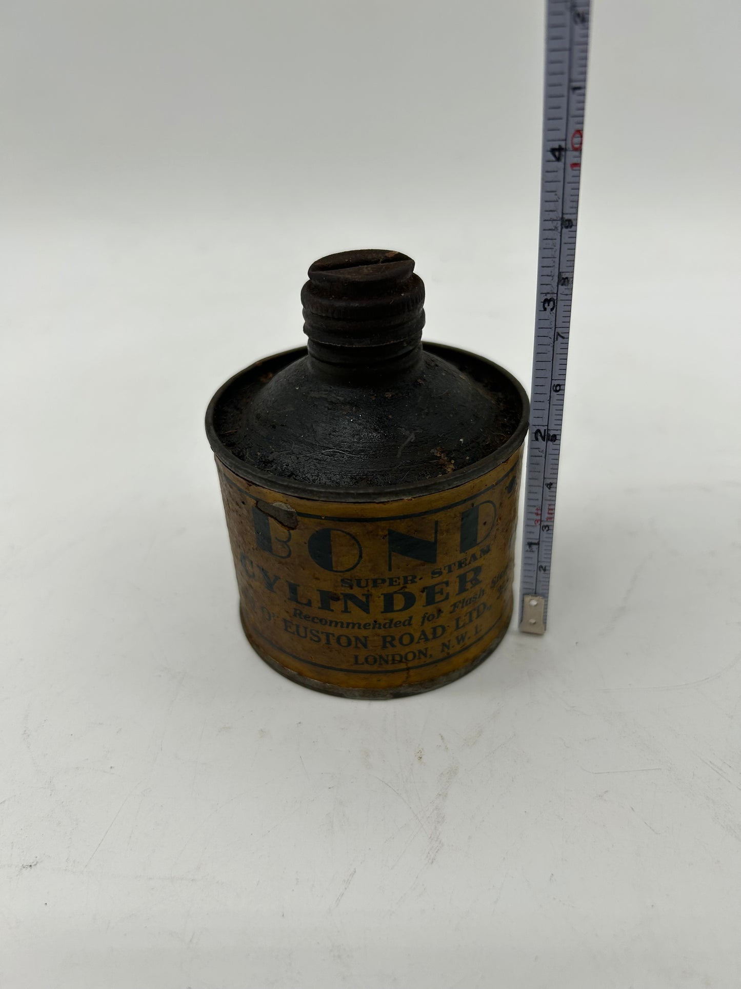 Original Bond’s “Super-Steam” Cylinder Oil, London