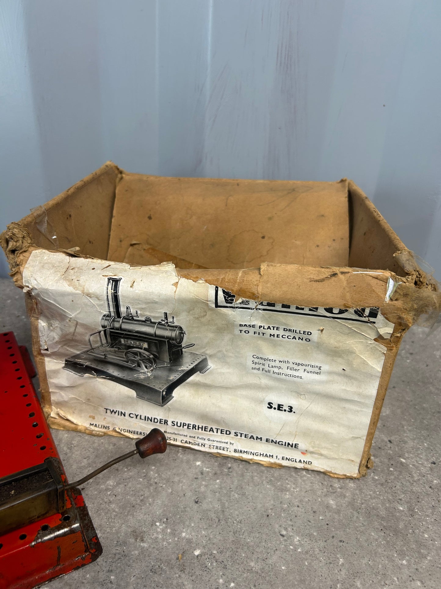 Early Mamod SE3 Stationary Engine Model
