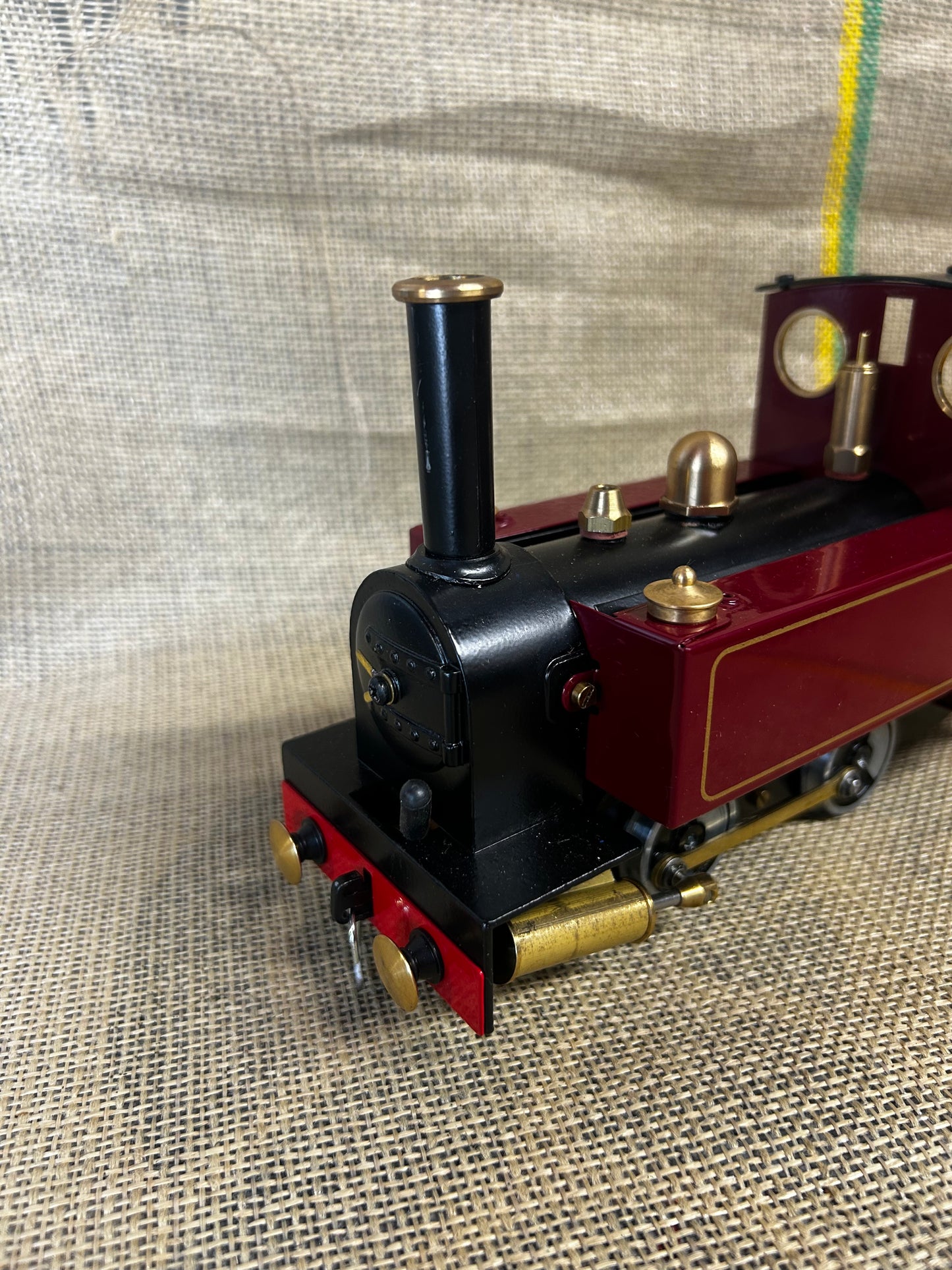 MSS 0-4-0 Maroon Locomotive