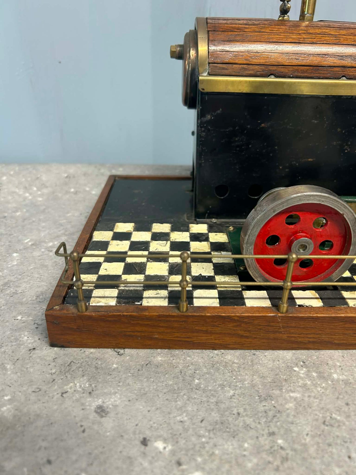 Scratch-Built Stationary Engine Model