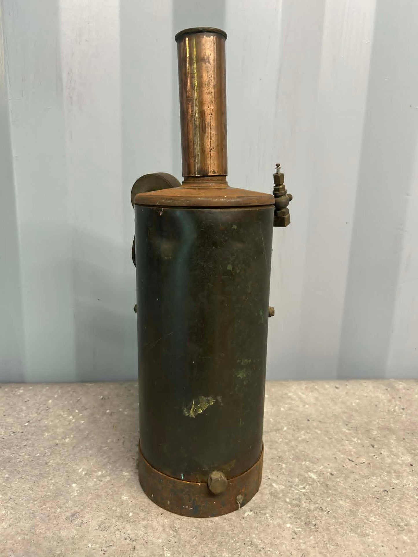Scratch-Built Vertical Tubed Model Boiler w/ Fittings