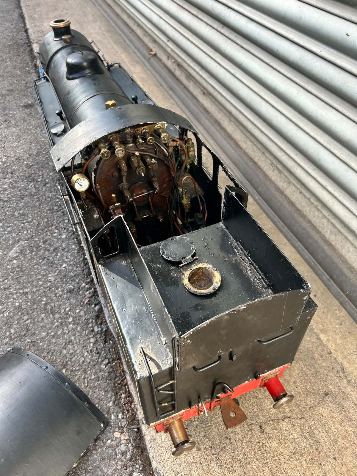 5 Inch Gauge L1 2-6-4T Live Steam Locomotive BR 67720 Project Restoration