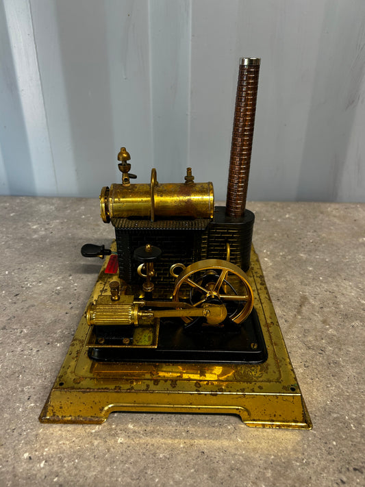 Wilesco D106 (Gold) Stationary Engine w/ Drill