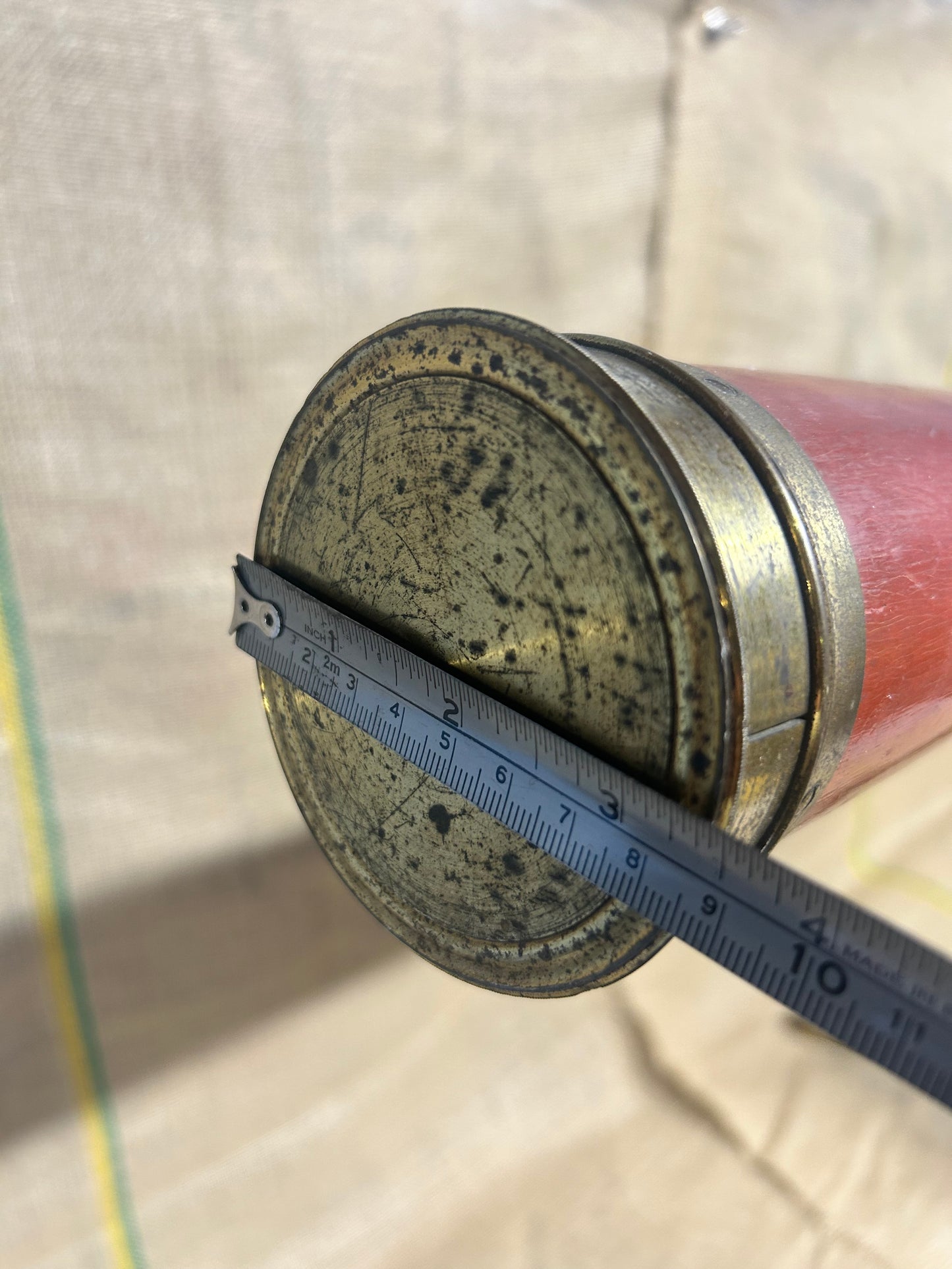 Dollond London Wooden Brass Telescope on Tripod Stand