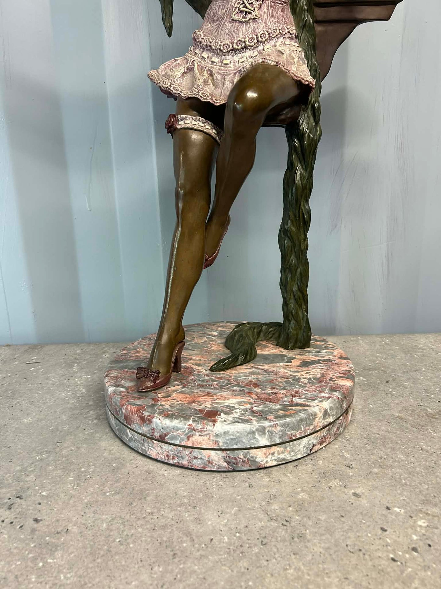 Elie Hazak (North American b. 1945), 'Calico Queen' Bordello Madame, 1987 w/ Certificate