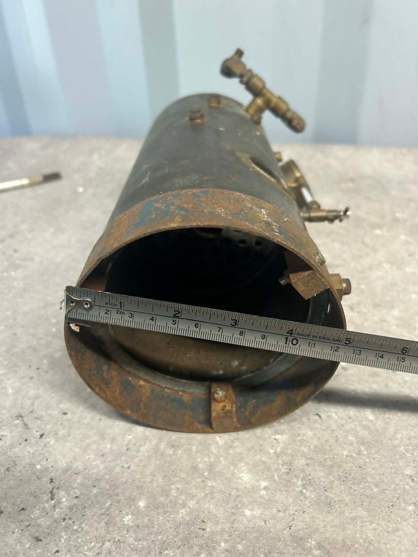 Scratch-Built Vertical Tubed Model Boiler w/ Fittings