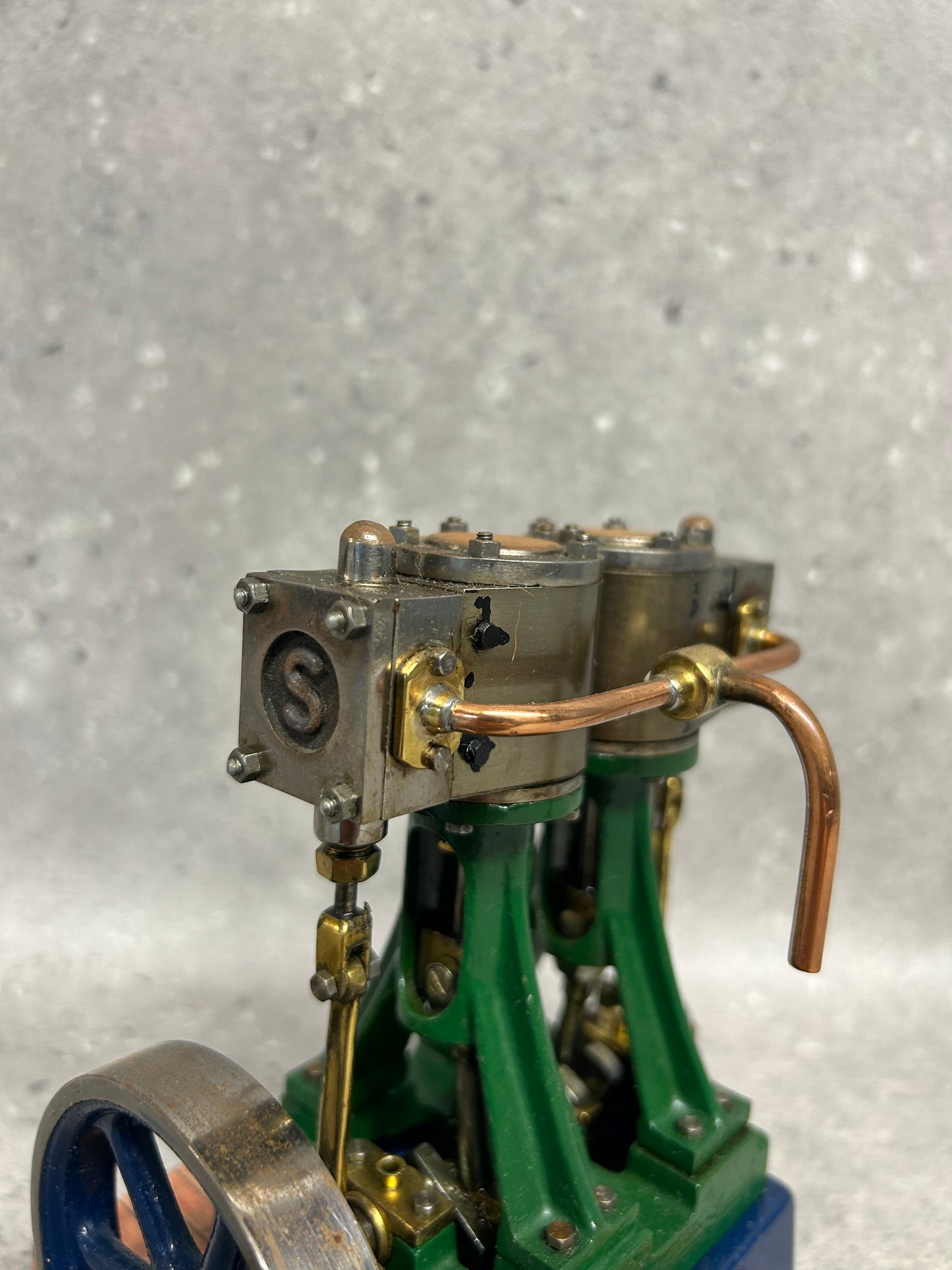 Stuart D10 Vertical Twin Marine Engine