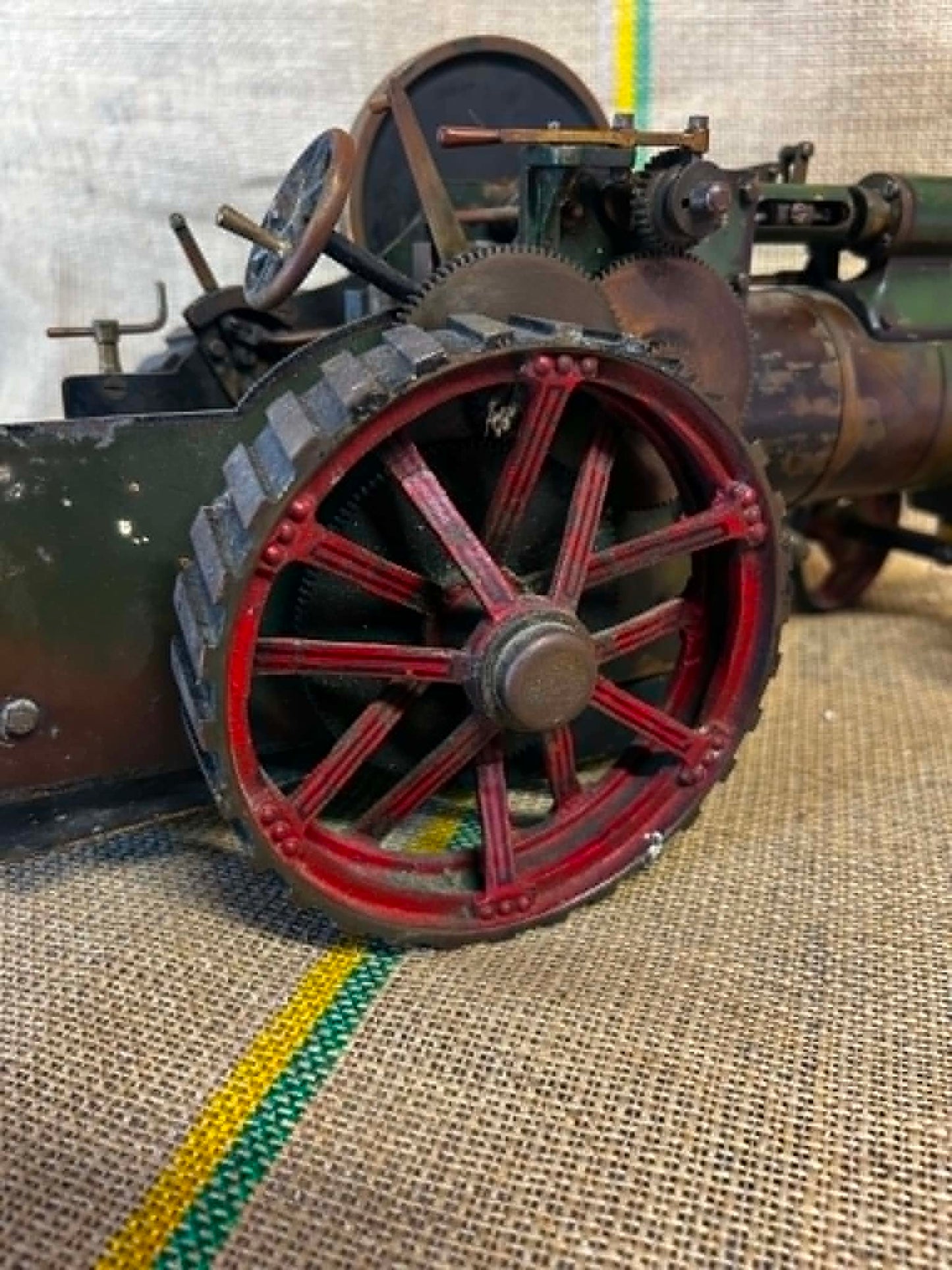 Bassett-Lowke Single Cylinder 3/4 inch Traction Engine Model