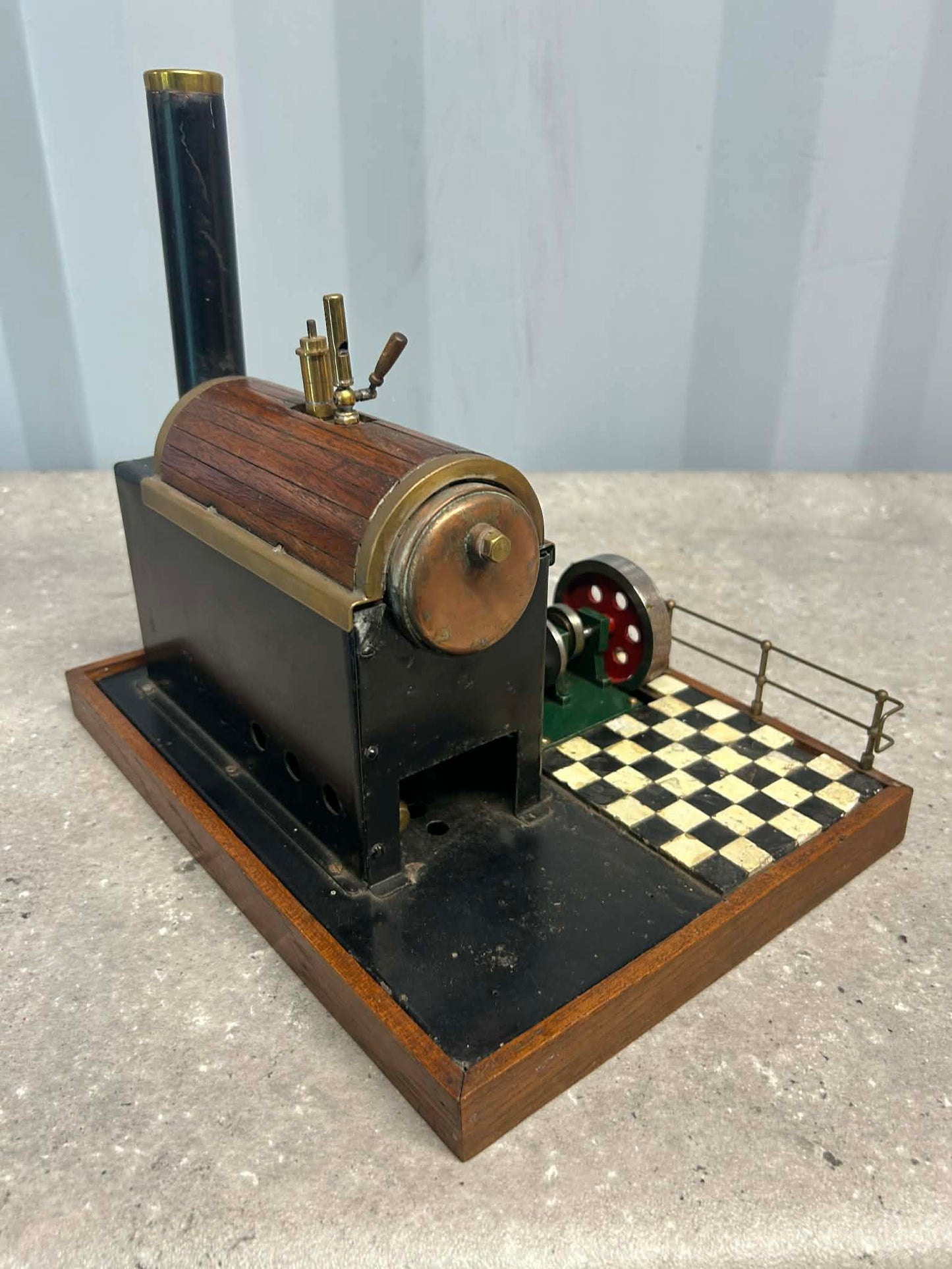Scratch-Built Stationary Engine Model
