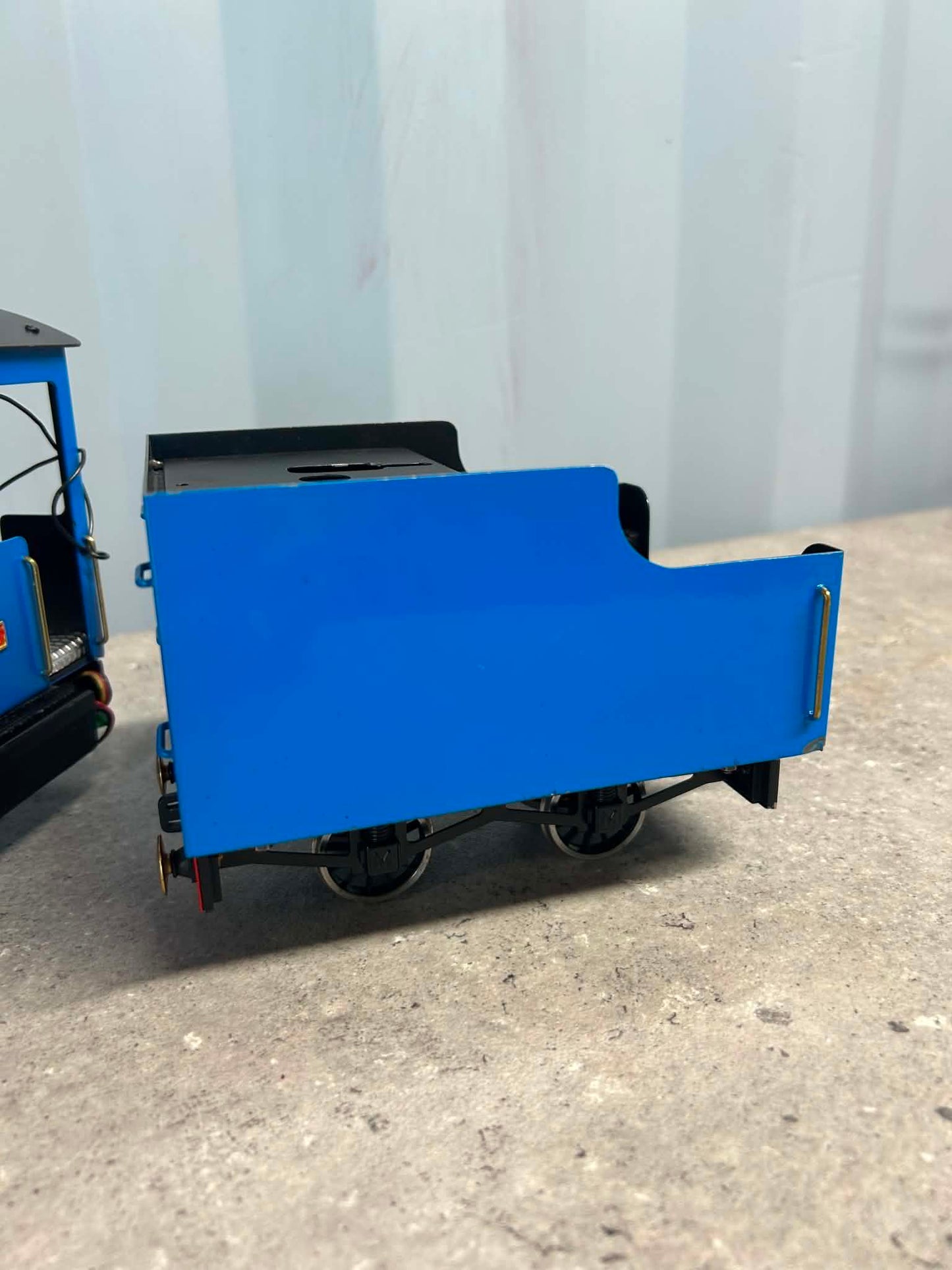 Cheddar Models “Iver” 32mm Gas-Fired Locomotive w/ Tender & Radio Control