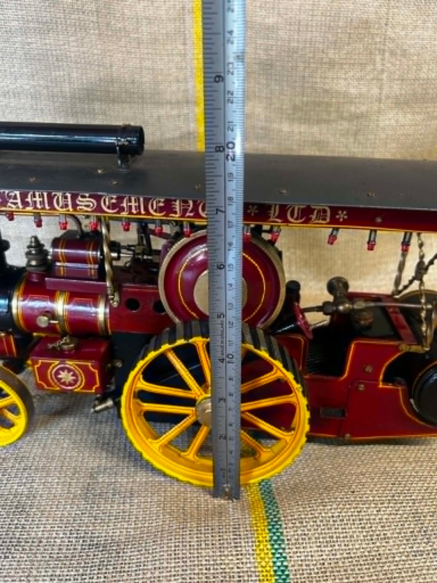 D. R. Mercer Showmans Engine Model with Gas Conversion