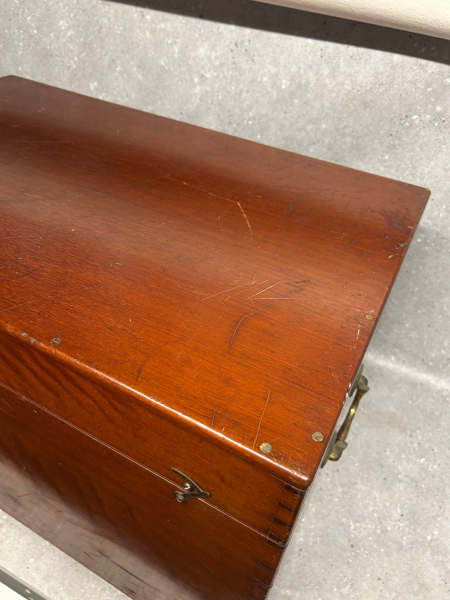 Antique Ernemann Horizontal Enlarger, circa. 1920 (with wooden box)