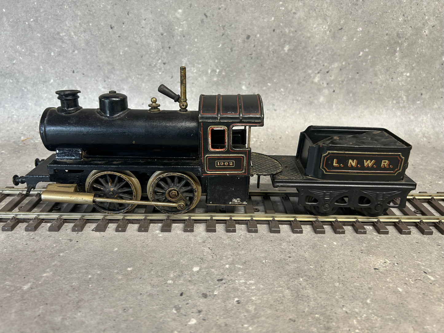Bing 60593/0 (1902) Gauge 1 LWNR 0-4-0 Steam Locomotive w/ Tender