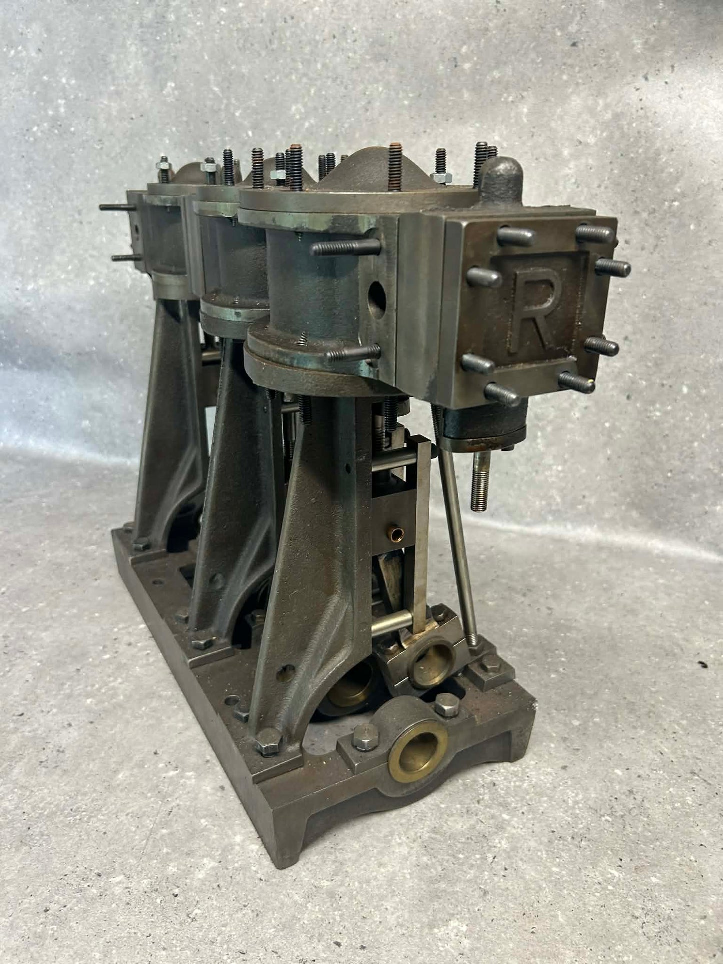 Reliable Steam Engine Co. 7HP Triple Expansion Marine Engine (Part-Built)