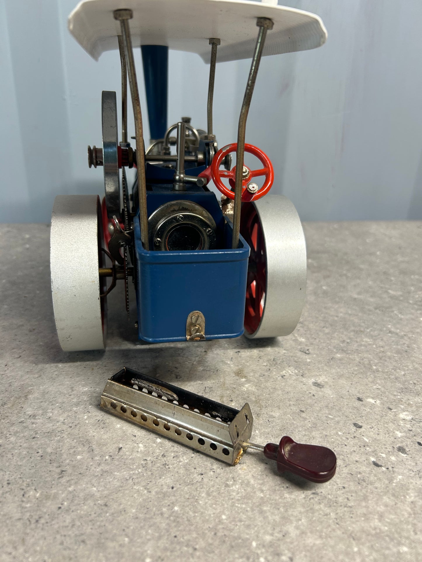 Wilesco D405 Blue Traction Engine