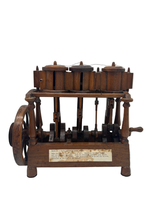 Ex-Museum Model of a Triple Expansion Steam Engine