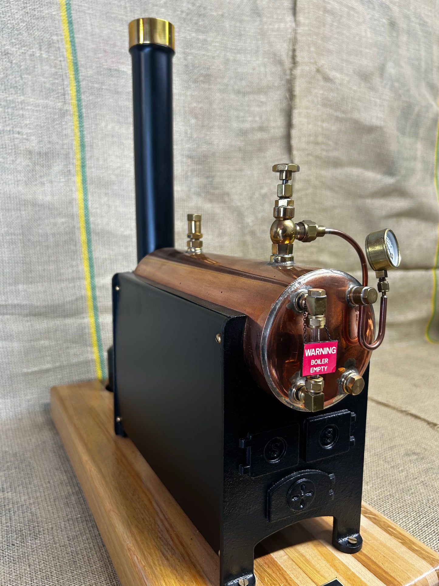 Stuart No. 504 Boiler w/ Burner (Unused)