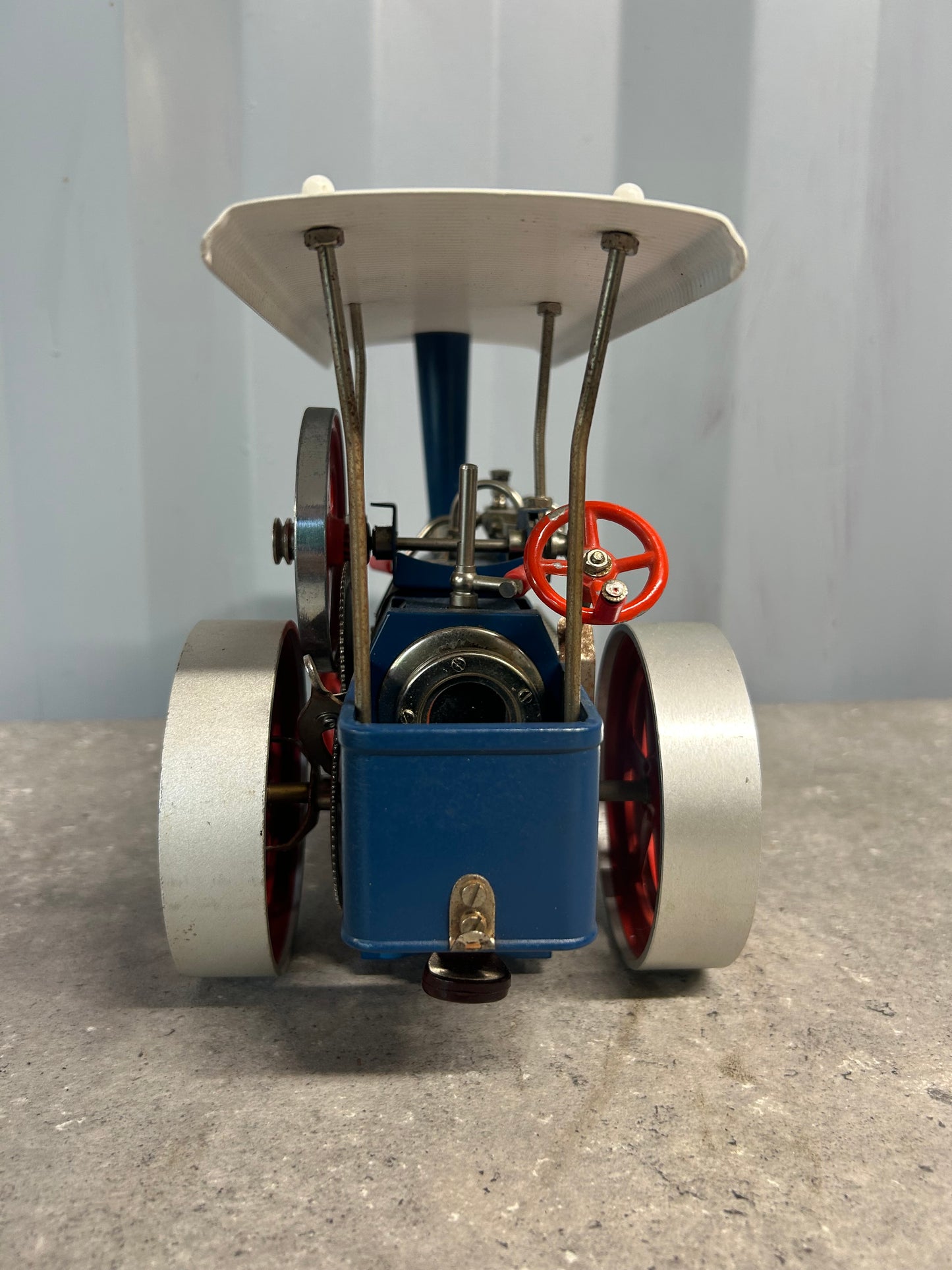 Wilesco D405 Blue Traction Engine