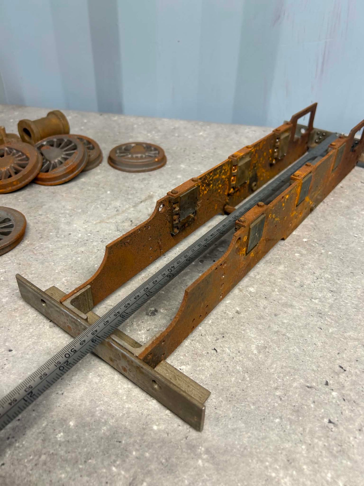Part-built 'Rob Roy' Martin Evans 3 1/2 Inch Gauge Locomotive