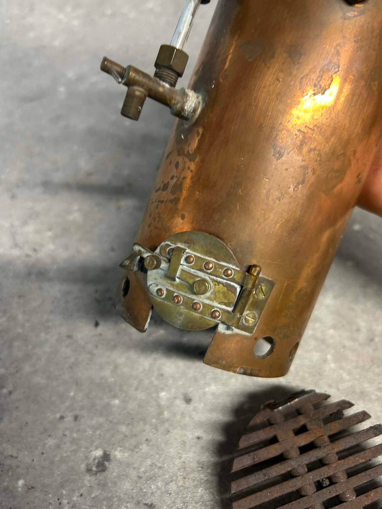 Scratch-Built Vertical Coal-Fired & Tubed Copper Boiler