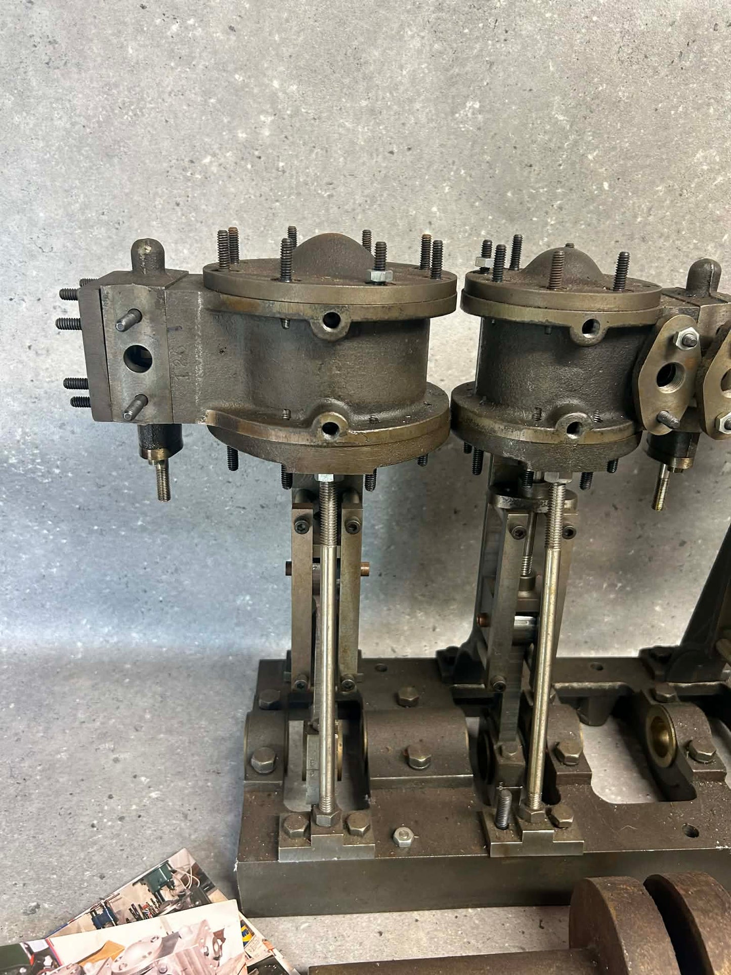 Reliable Steam Engine Co. 7HP Triple Expansion Marine Engine (Part-Built)