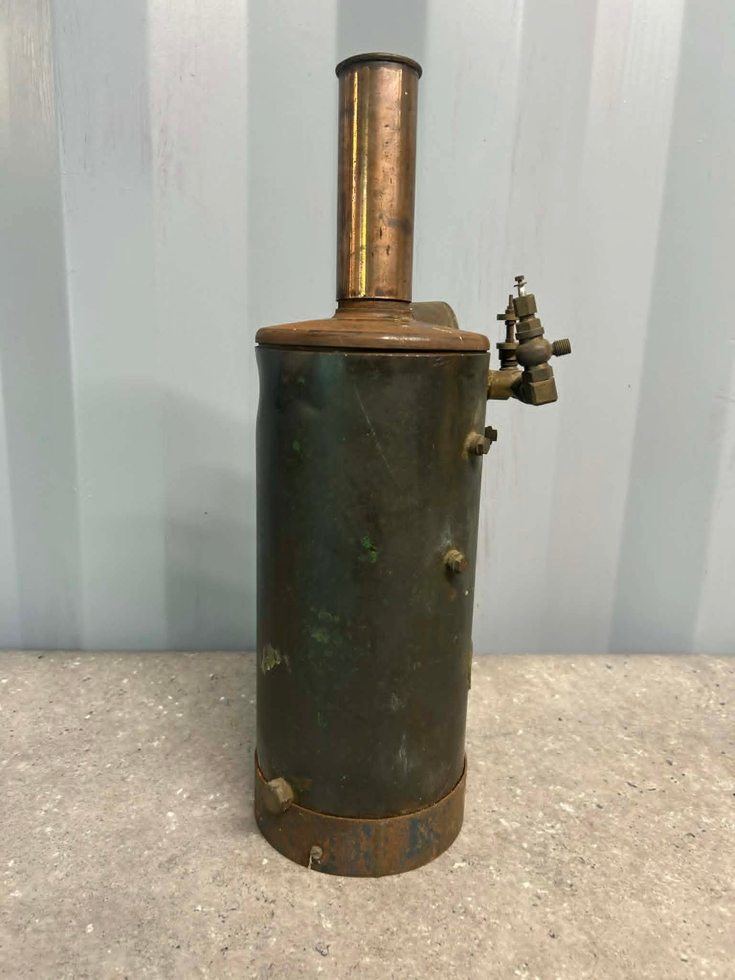 Scratch-Built Vertical Tubed Model Boiler w/ Fittings