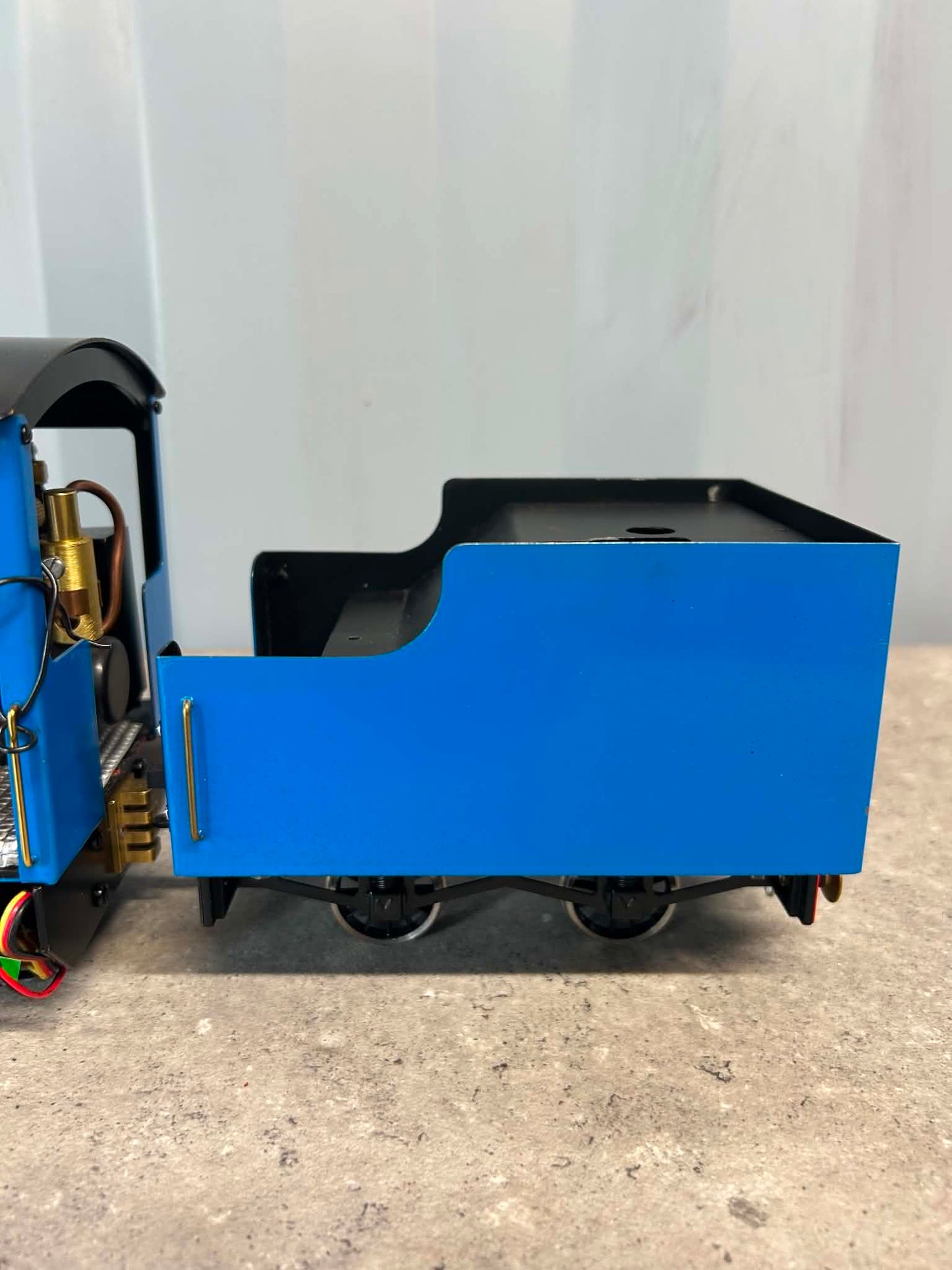 Cheddar Models “Iver” 32mm Gas-Fired Locomotive w/ Tender & Radio Control