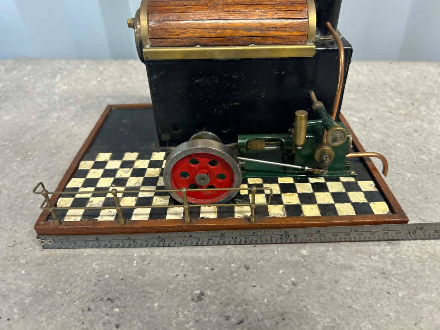 Scratch-Built Stationary Engine Model