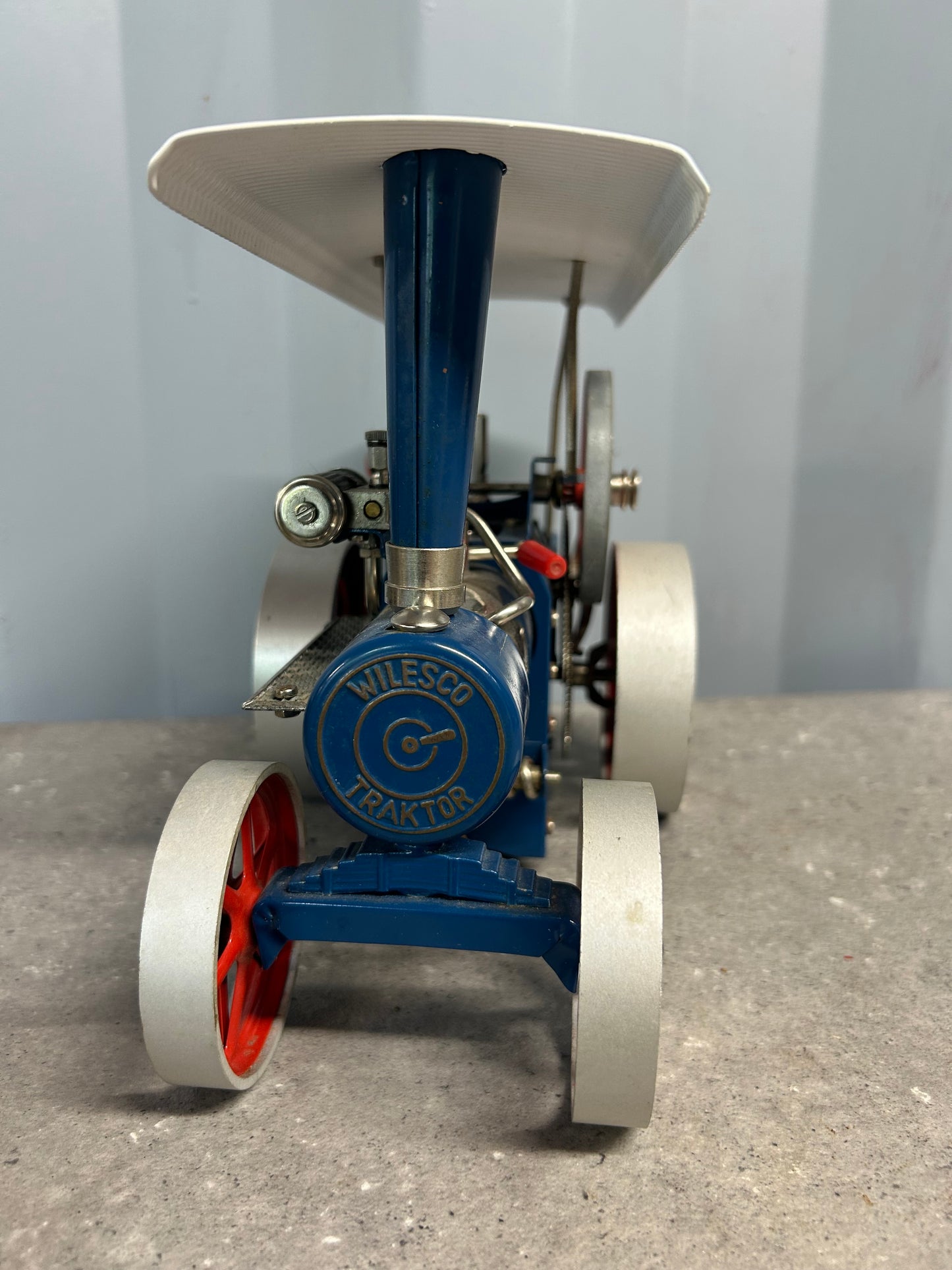 Wilesco D405 Blue Traction Engine
