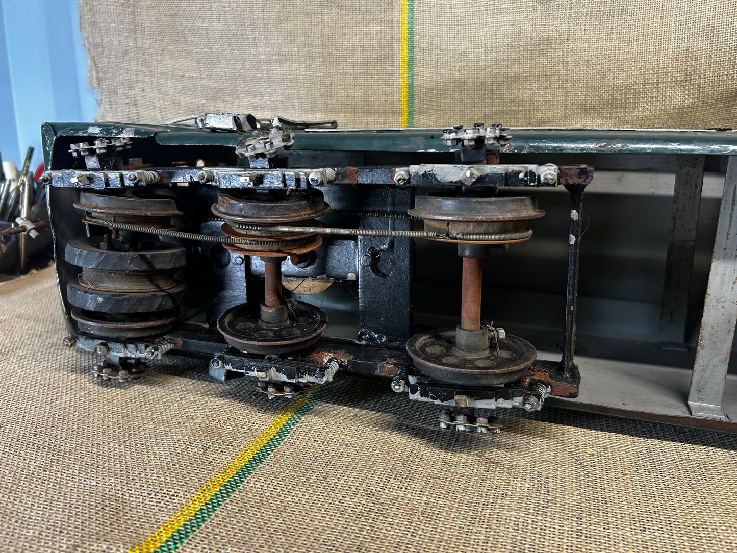 Large Scratch-Built 37” (2 1/2 inch scale) SNCF CC7000 Locomotive