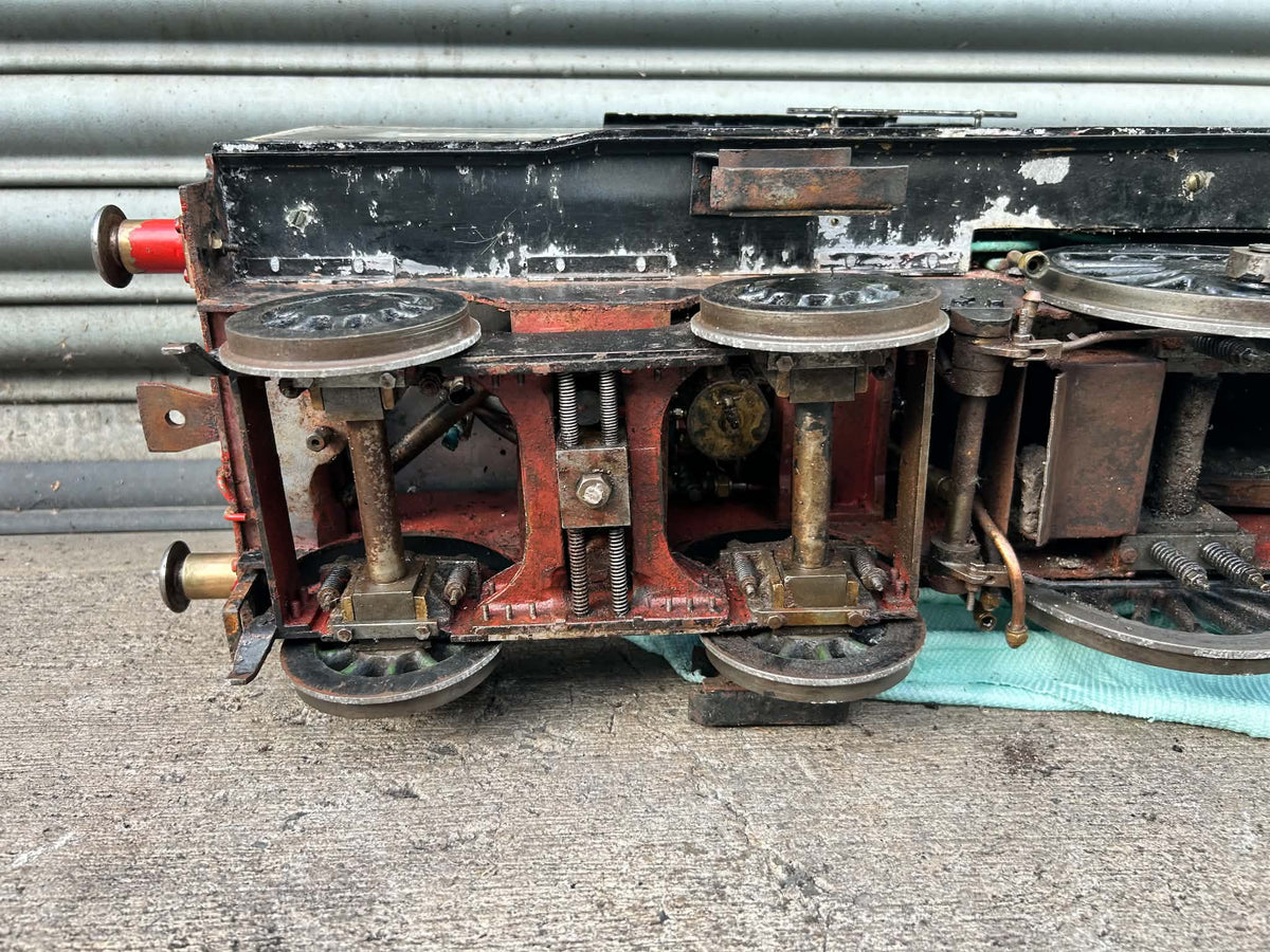 5 Inch Gauge L1 2-6-4T Live Steam Locomotive BR 67720 Project Restoration