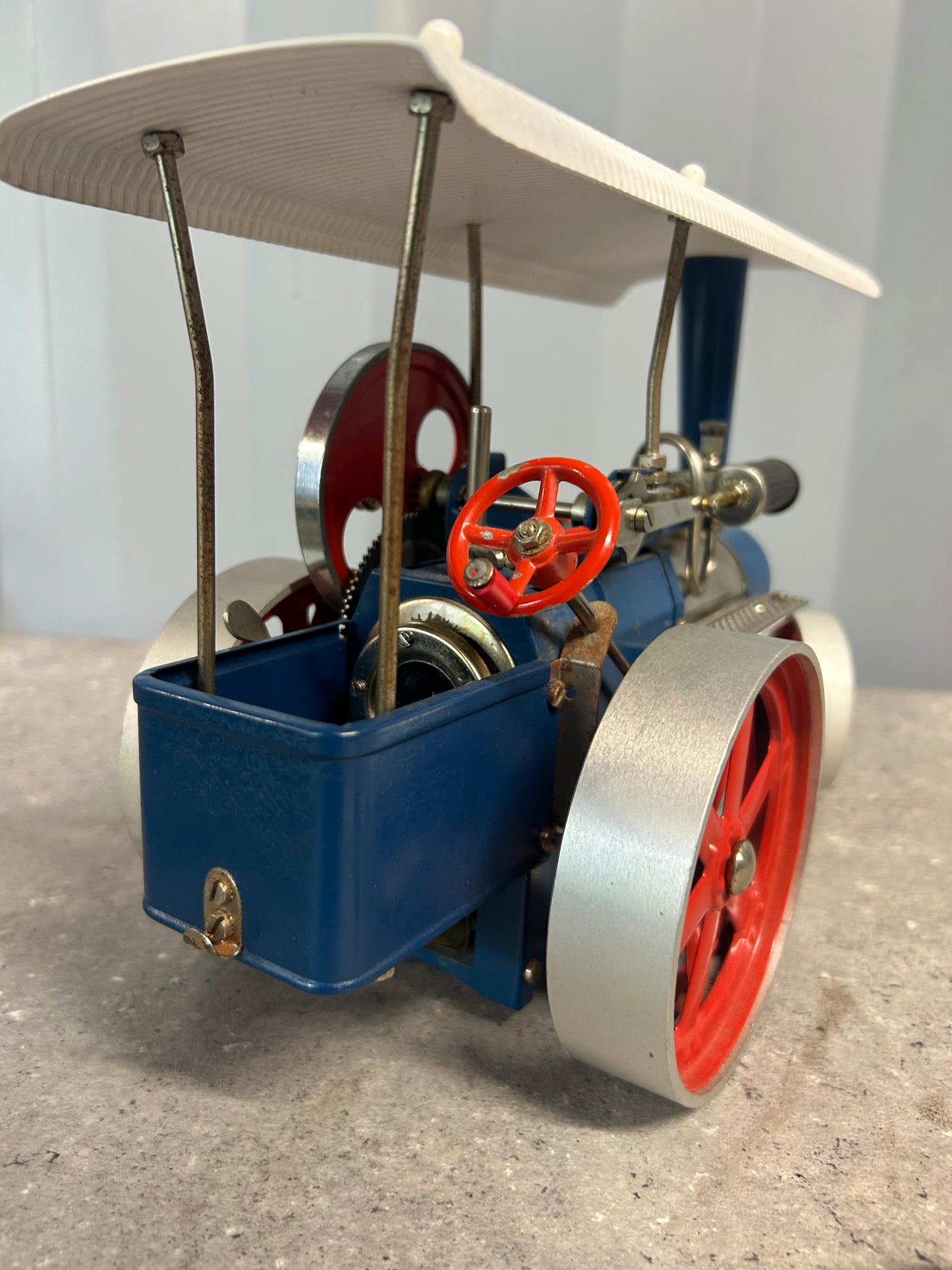 Wilesco D405 Blue Traction Engine