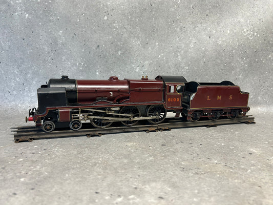 Bassett-Lowke O Gauge “Royal Scot” Electric LMS 6100 Maroon 4-6-0 Locomotive