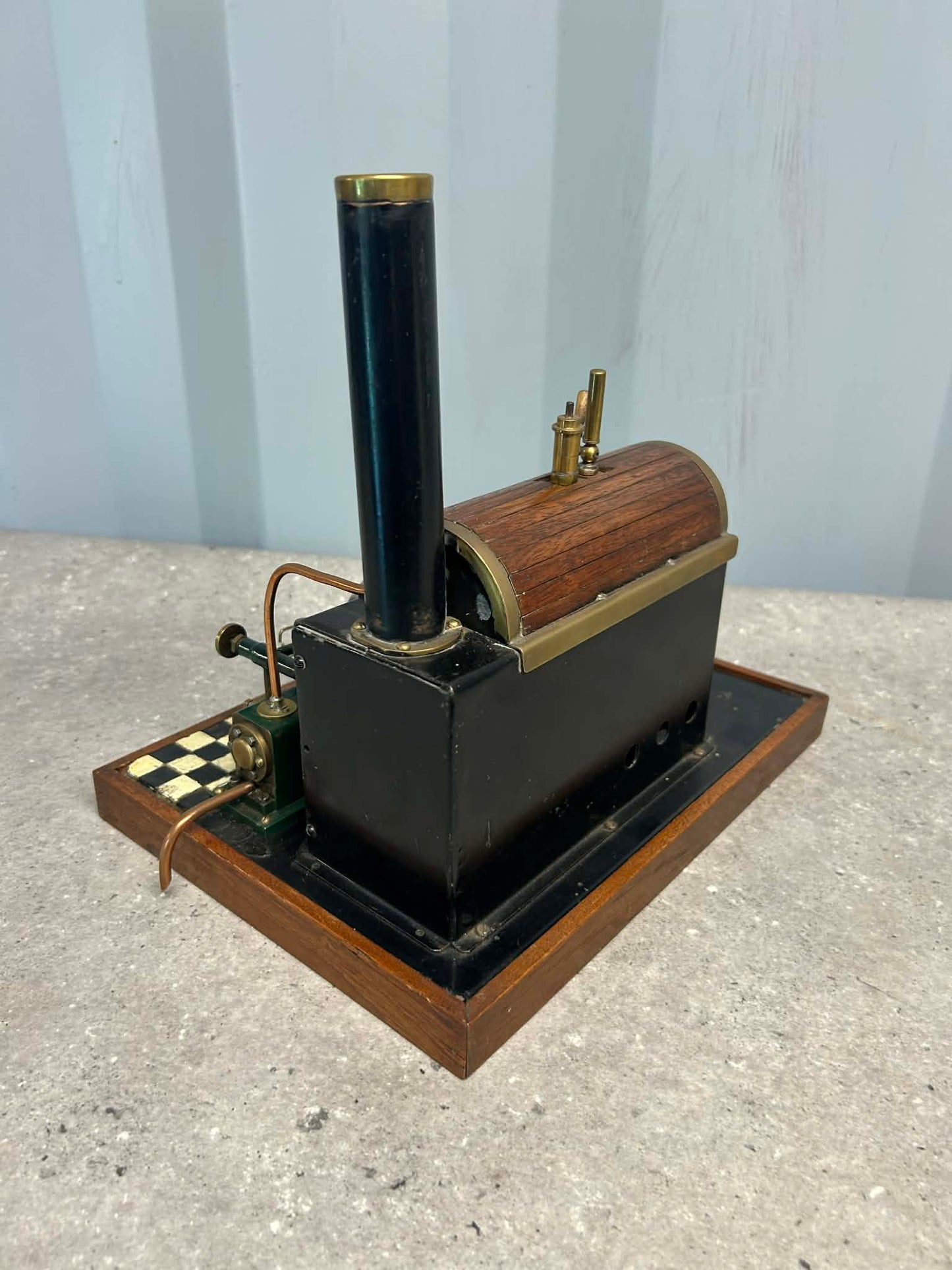 Scratch-Built Stationary Engine Model