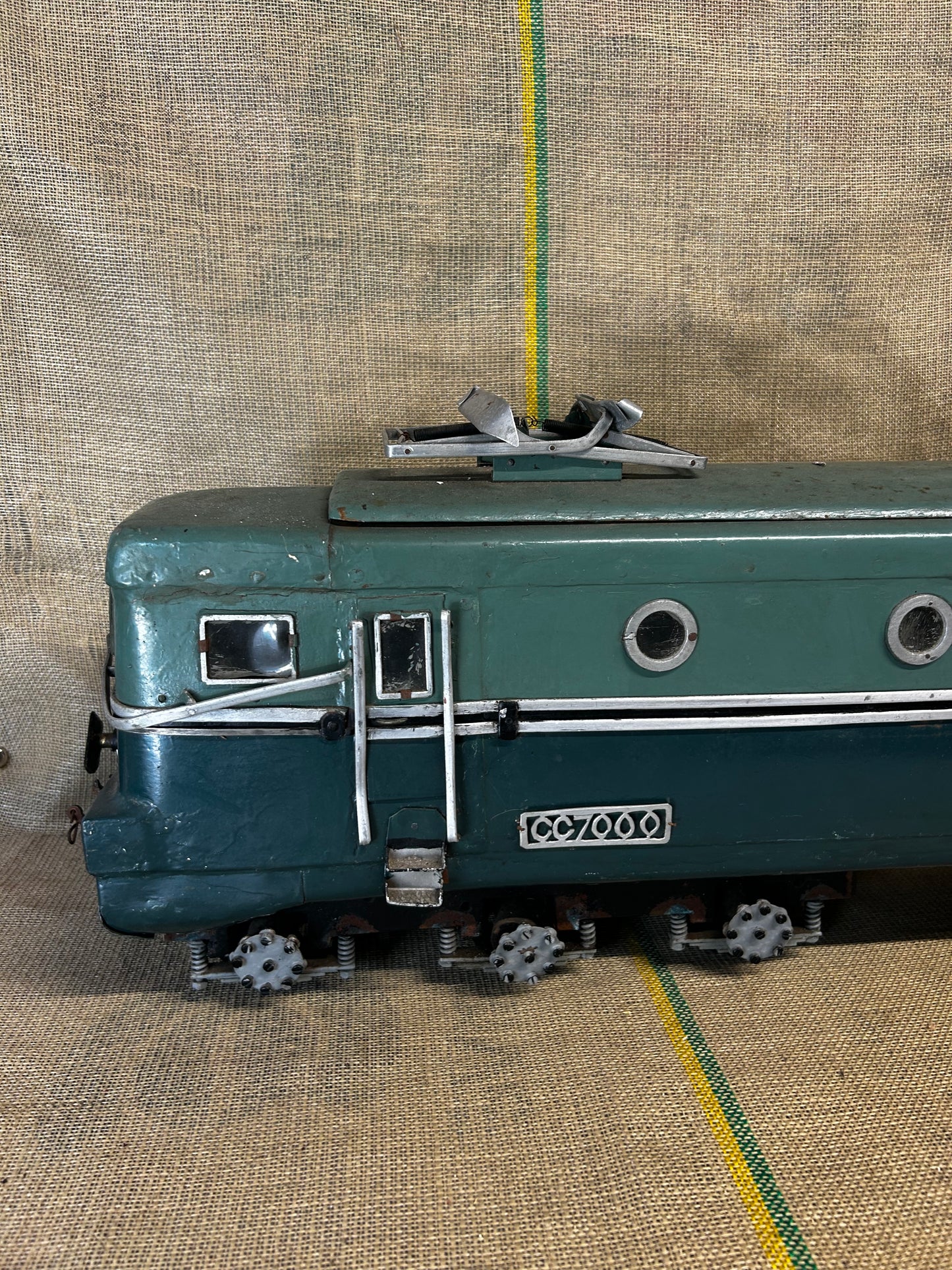 Large Scratch-Built 37” (2 1/2 inch scale) SNCF CC7000 Locomotive
