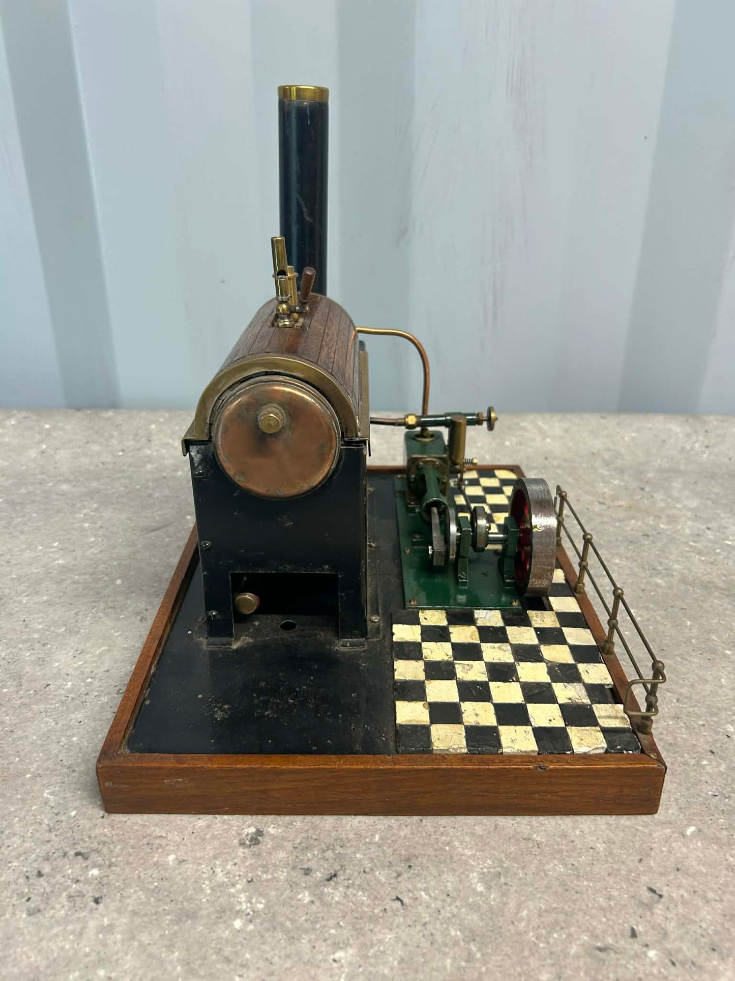 Scratch-Built Stationary Engine Model