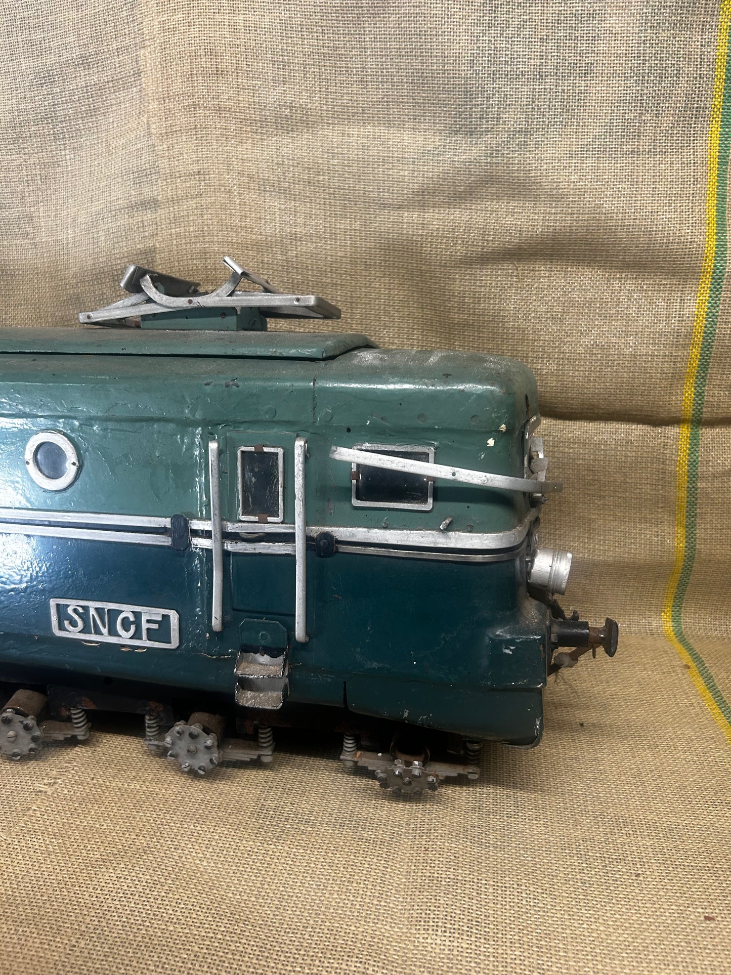 Large Scratch-Built 37” (2 1/2 inch scale) SNCF CC7000 Locomotive