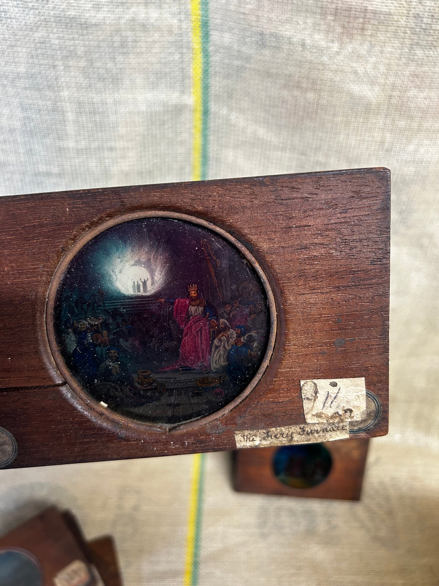 Lot of 14x Antique Newton & Co Magic Lantern Slides (Opticians to the Queen) Bible Views