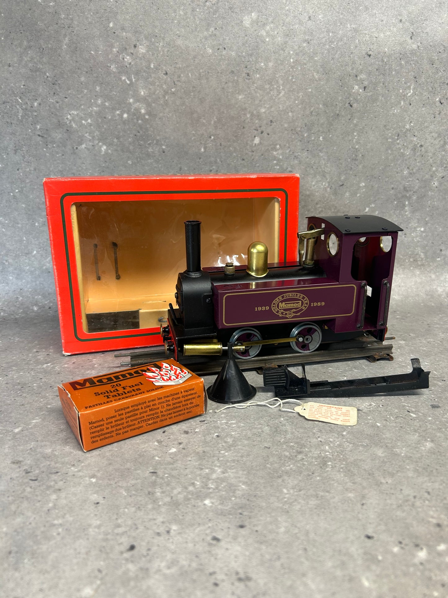 Mamod 'Golden Jubilee' O Gauge Railway Locomotive