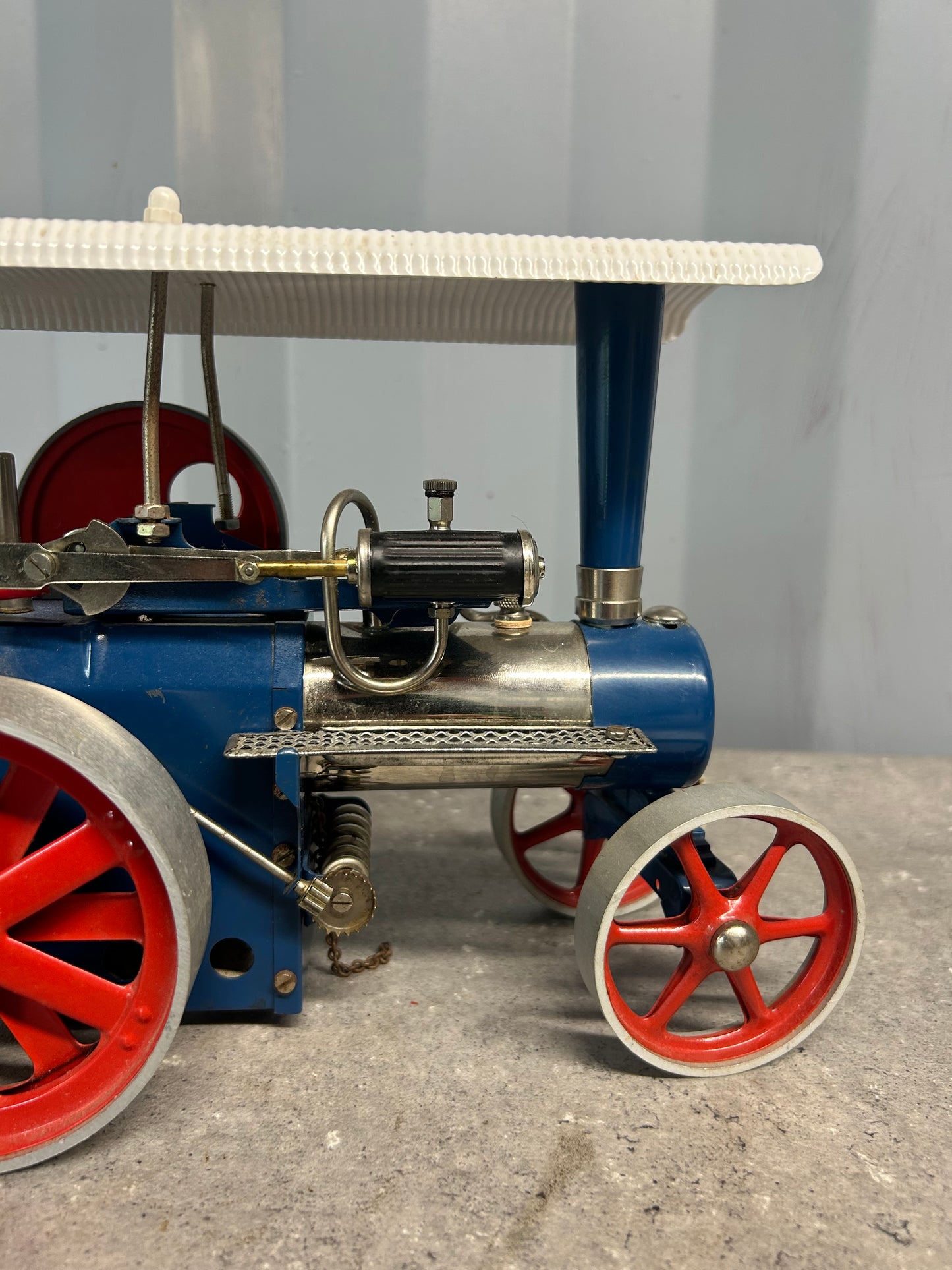 Wilesco D405 Blue Traction Engine