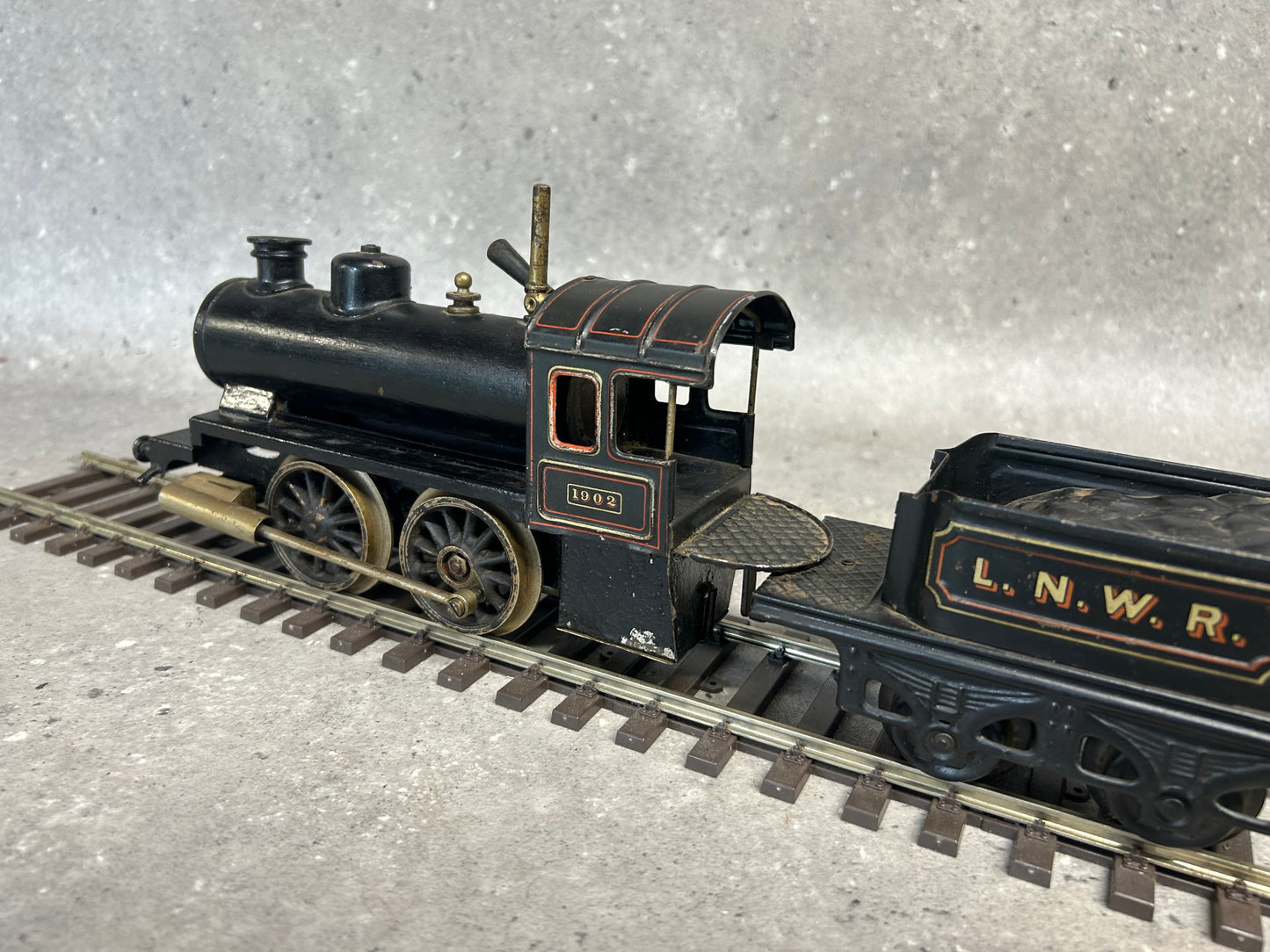 Bing 60593/0 (1902) Gauge 1 LWNR 0-4-0 Steam Locomotive w/ Tender